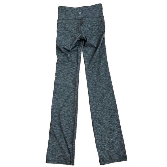 Athleta Straight Up Yoga Pants Flare Leggings Heather Gray XXS - Picture 2 of 5